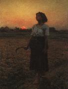 Jules Breton The Song of the Lark oil painting reproduction